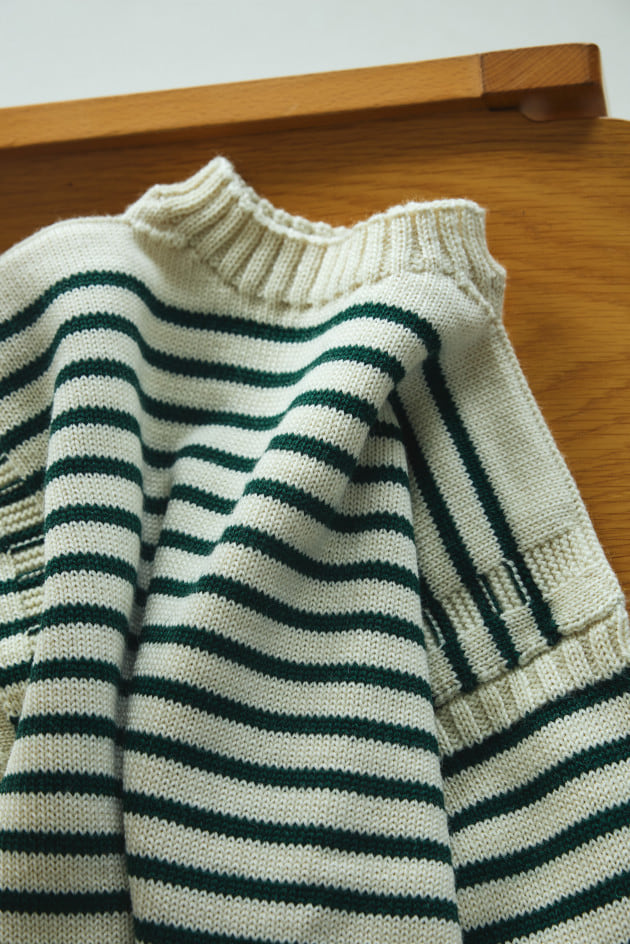 先見せエーダブ〜〈GUERNSEY WOOLLENS〉ガンジーセーター〜｜BEAMS F