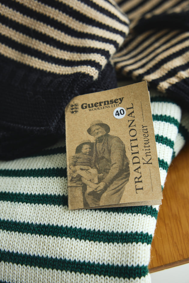 先見せエーダブ〜〈GUERNSEY WOOLLENS〉ガンジーセーター〜｜BEAMS F