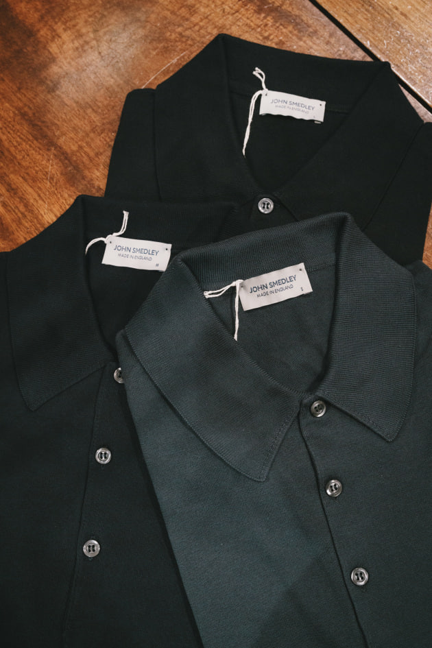 イングリッシュカラーニットポロ＜JOHN SMEDLEY＞｜ビームスF 新宿｜BEAMS