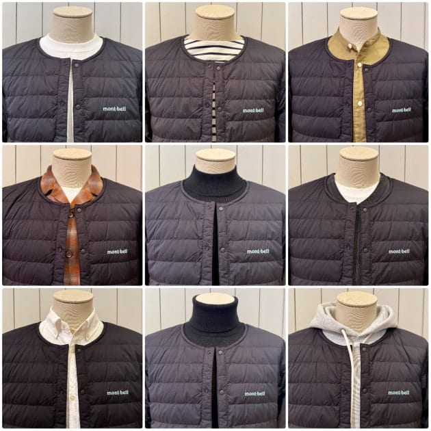 インナーに何を合わせる！？mont-bell×B:MING by BEAMS スペリオダウン