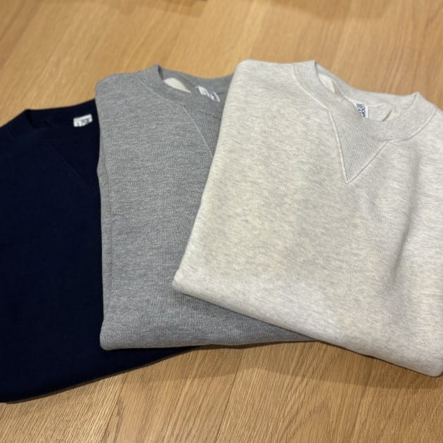 LOOPWHEELER × BEAMS PLUS / Athletic Sweat Crew Neck｜ビームス 二子