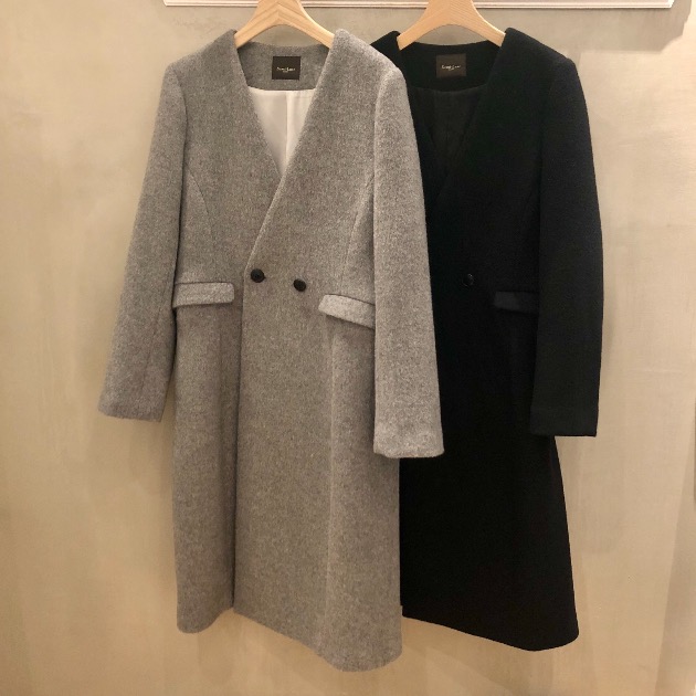 Emily Demi-Luxe BEAMSピーコートブラック未使用タグ付き Demi-Luxe