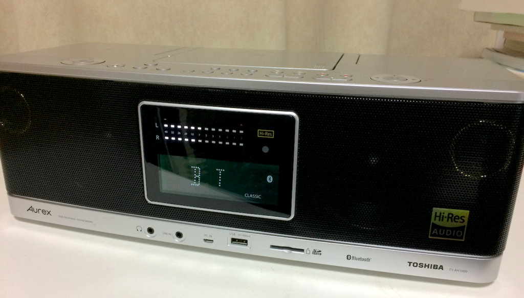 レビュー】TOSHIBA ハイレゾ対応『Aurex TY-AH1000』 の感想と評価