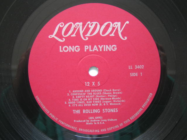 ローリング・ストーンズ USA盤12X5 モノラルいろいろ！！ - ローリング