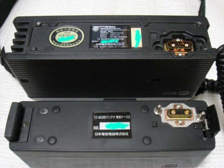 NTT携帯電話TZ-803型A号移動機ショルダーホン - nontan2005のブログ