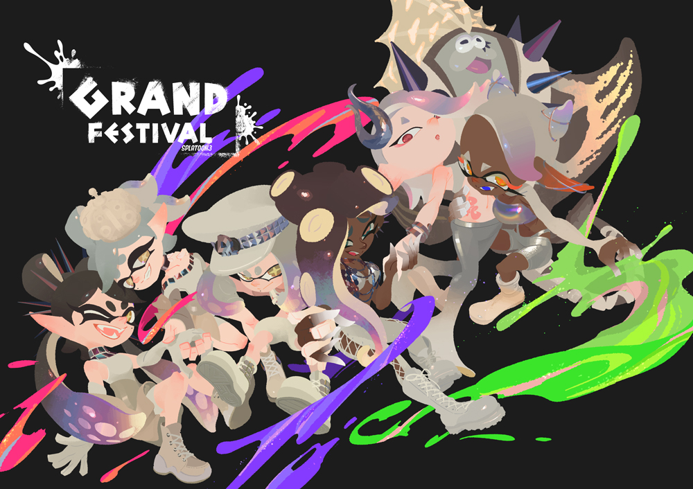 Gear up for the Splatoon 3 Grand Festival in-game event with new t