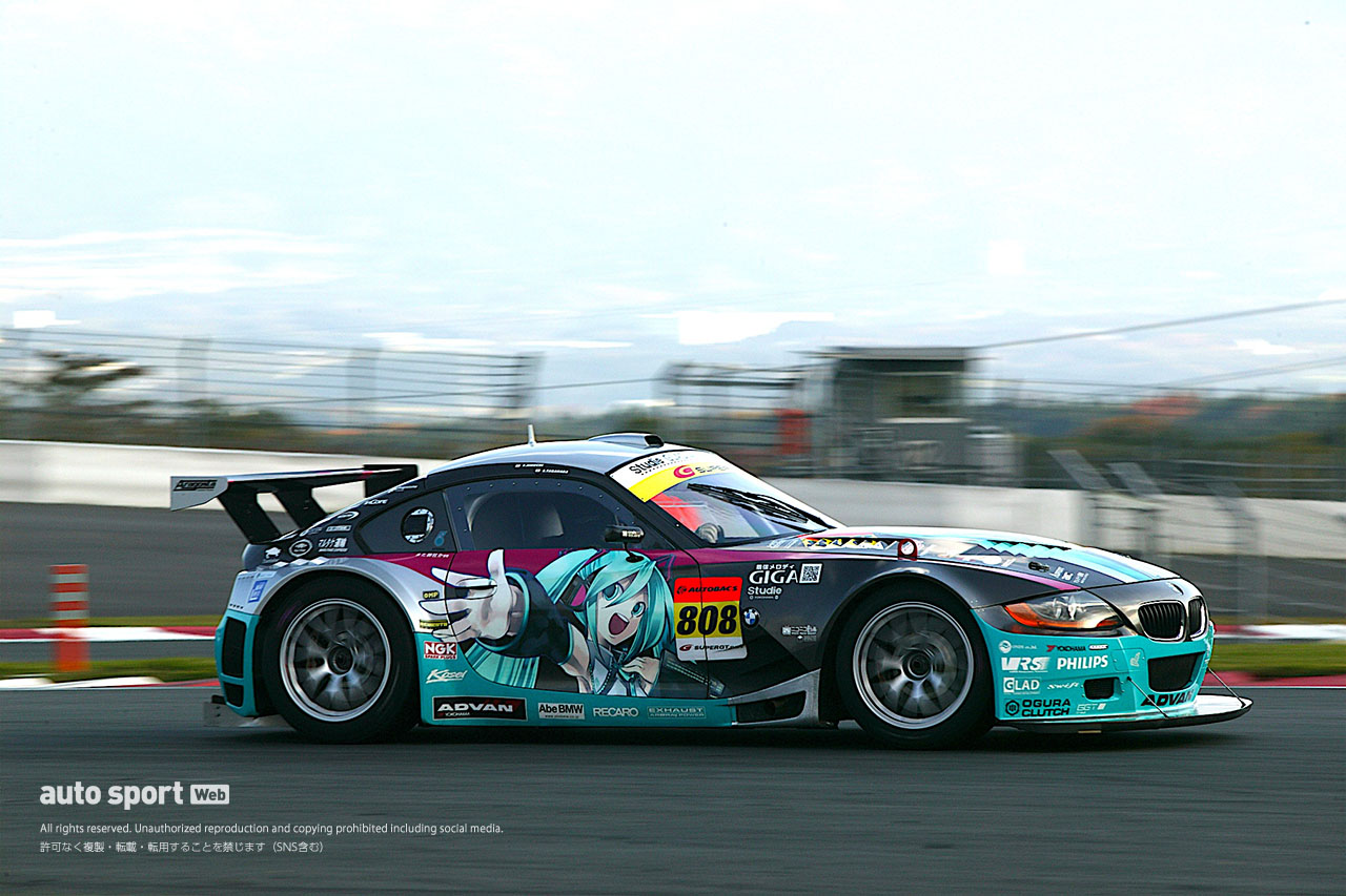 BMW Z4（スーパーGT／2008年）』今へと続く“初音ミク号”のはじまり