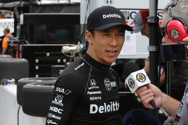 2年連続でファストフライデイトップの佐藤琢磨。仕上がりに満足も予選