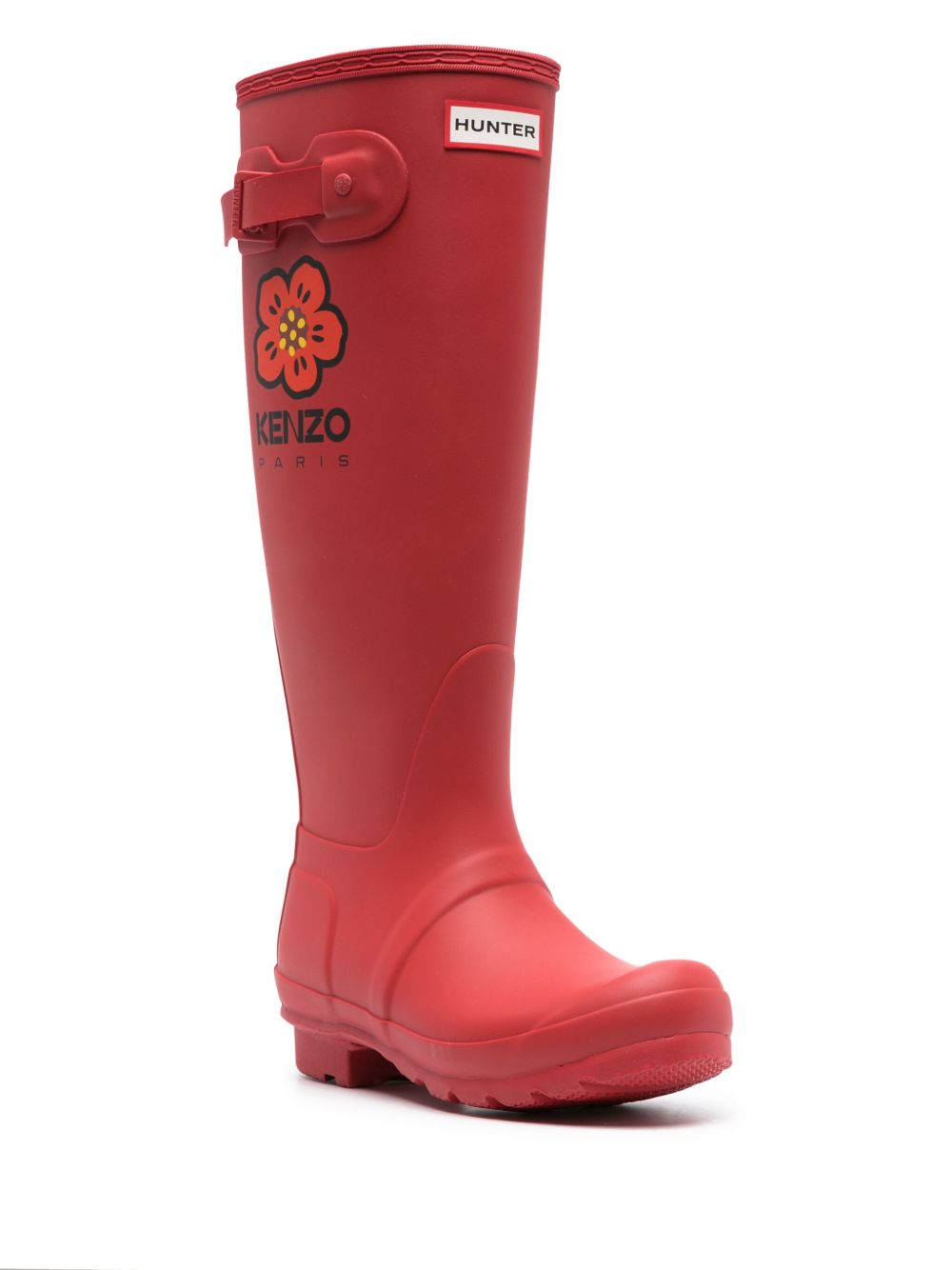 Kenzo x Hunter Wellington Boots | Red | FARFETCH