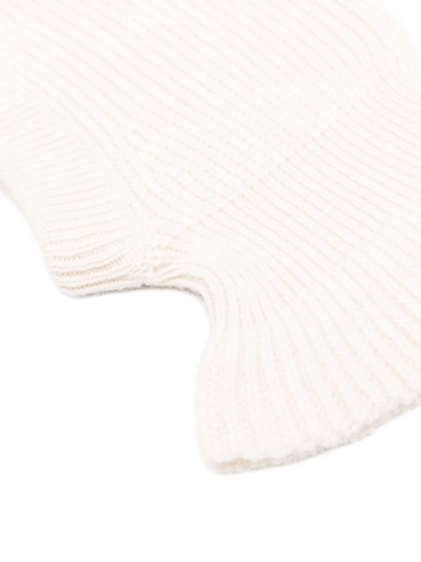LEMAIRE リブニット バラクラバ | ニュートラル | FARFETCH JP