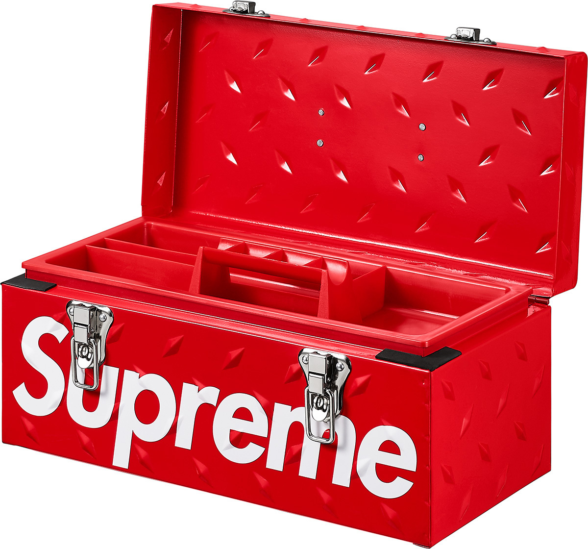 FW18 Supreme Diamond Plate Tool Box - シュプ ツールボックス
