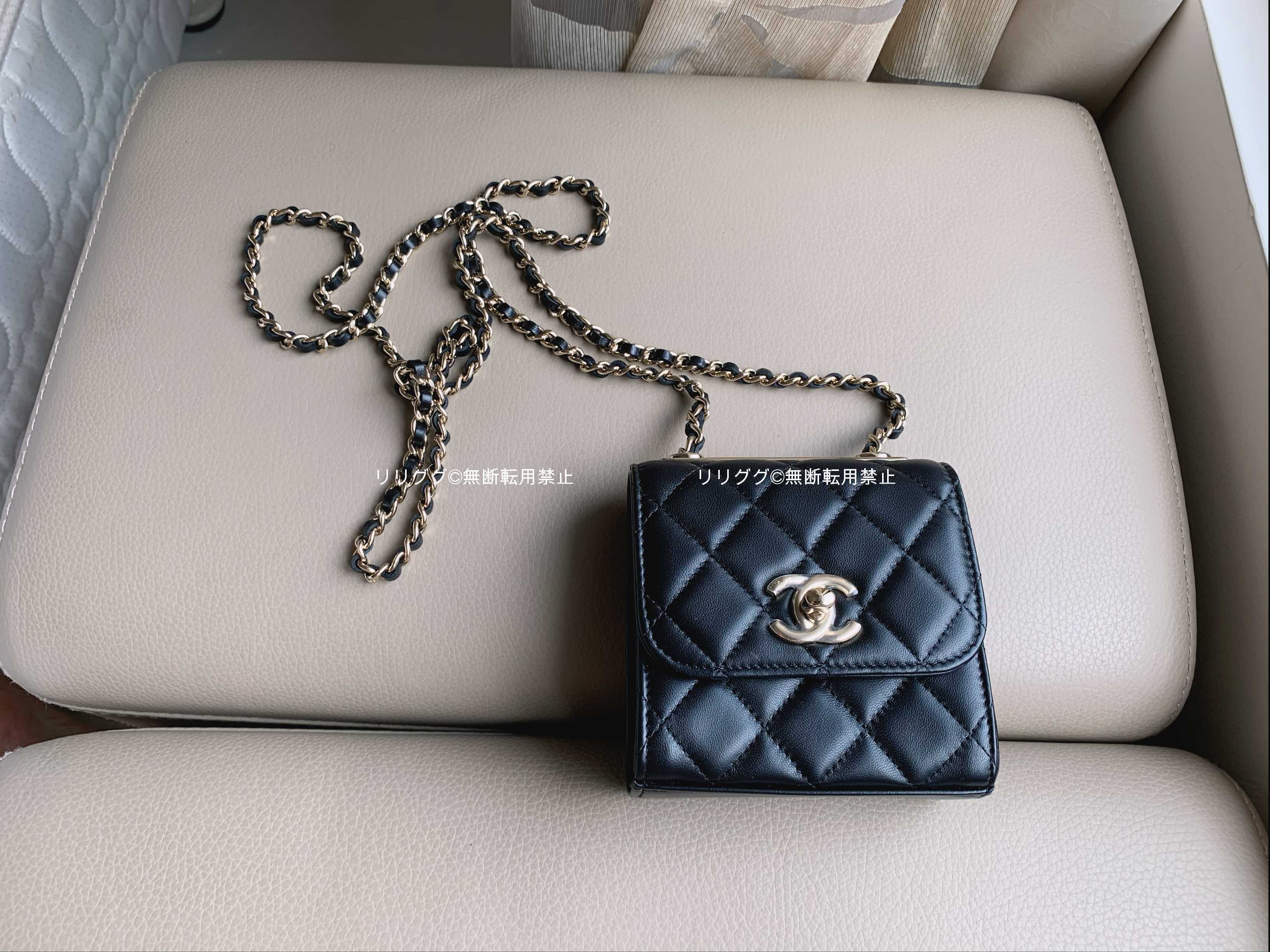 シャネル)A81633☆チェーン クラッチ☆バッグ (CHANEL/ショルダー