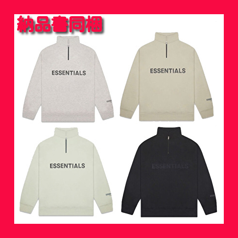 購入証明付FOG Essentials Half Zip Pullover 20FW ハーフジップ (FEAR