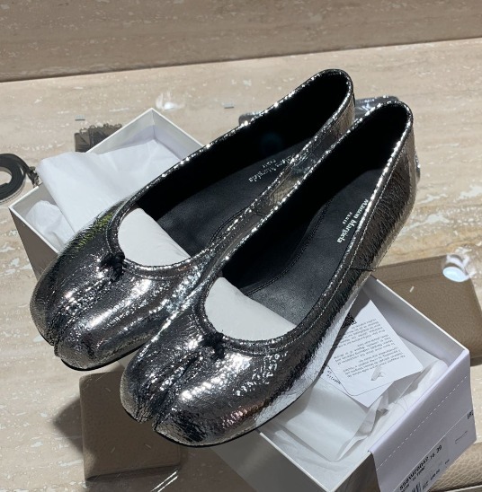 22AW【マルジェラ】タビ ブロークン ミラー シューズ (Maison Margiela