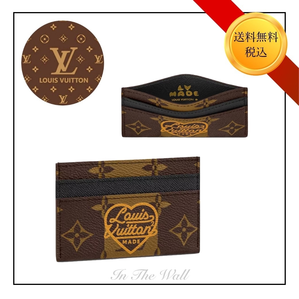 限定コラボ☆関税込【LOUIS VUITTON × NIGO】カードケース (Louis