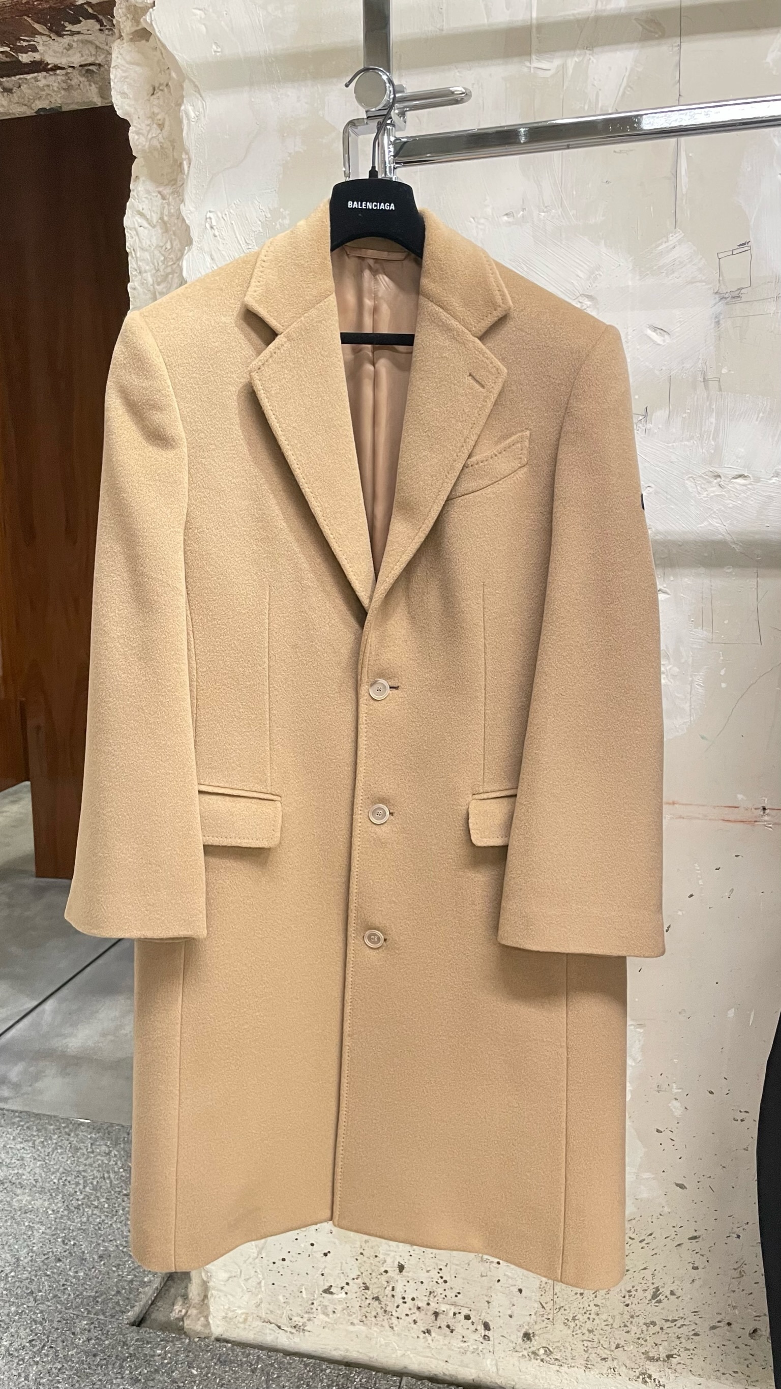 BALENCIAGA】SKATER TAILORED コート 袖ロゴ (BALENCIAGA/チェスター