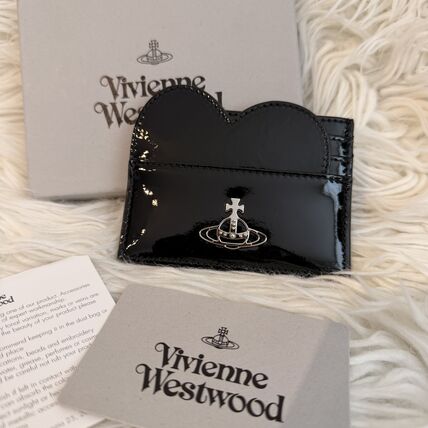 Vivienne Westwood SHINY PATENT ハートカードケース (Vivienne