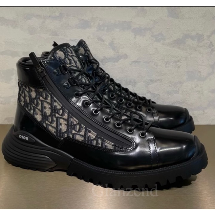 Dior】《Dior Combat 》オブリーク ショートブーツ 2色 (Dior/ブーツ