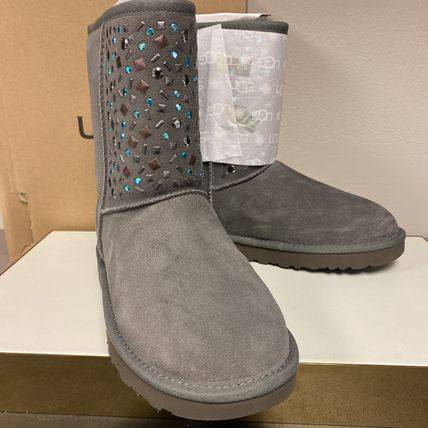 グレー（灰色）系 UGG(アグ) ロングブーツ(レディース) - ブランド通販