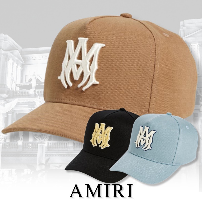 AMIRI アミリ ベースボールキャップ MA 刺繍 (AMIRI/キャップ