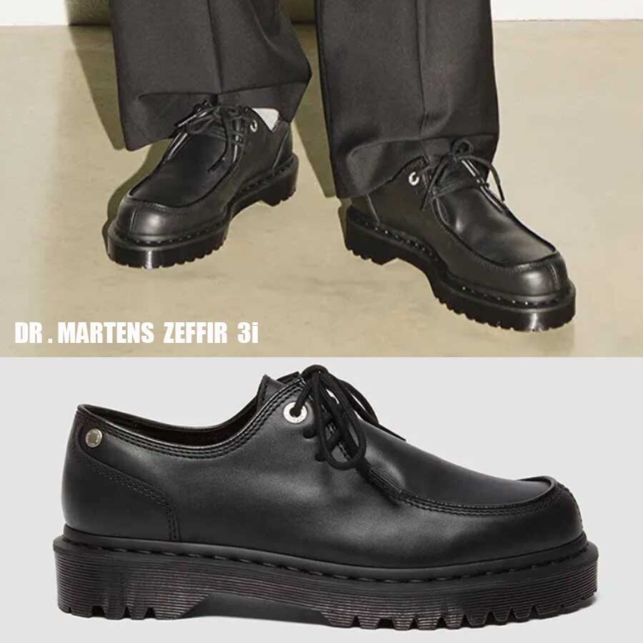 Dr Martens☆ZEFFIR 3i☆3ホール☆ブラック系 (Dr.Martens/ドレス