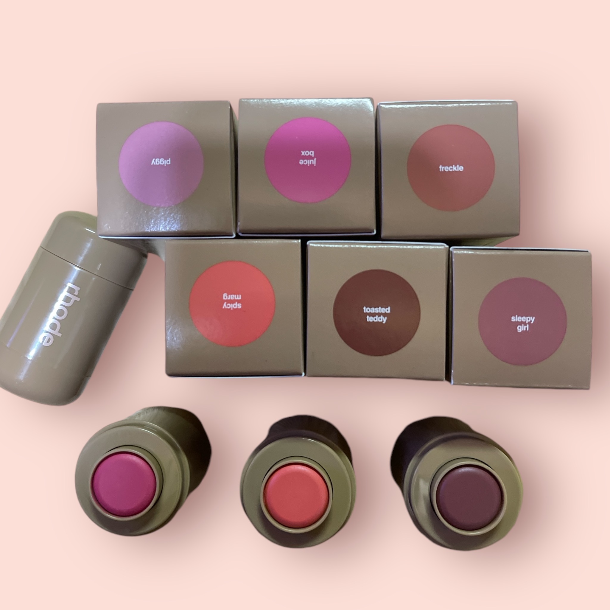 rhode skin】 チーク リップ ピギーセット♡ ヘイリー・ビーバー発