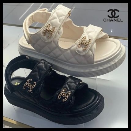 スポサン CHANEL(シャネル) サンダル・ミュール(レディース