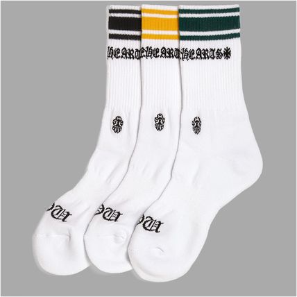 ホワイト（白）系 CHROME HEARTS(クロムハーツ) タイツ・ソックス