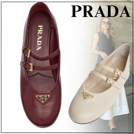 25.5cm カナダ PRADA(プラダ) 靴・シューズ(レディース) - ブランド