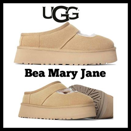 ベージュ系 UGG Bea Mary Jane(アグ ビア メリー ジェーン) - 海外通販