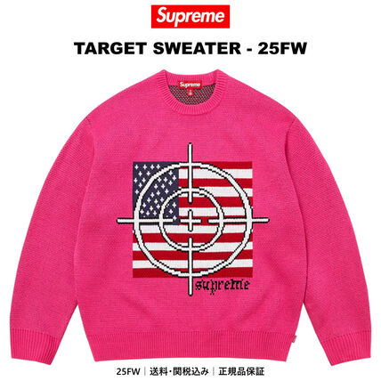 ピンク系 Supreme(シュプリーム) ニット・セーター(メンズ) - ブランド
