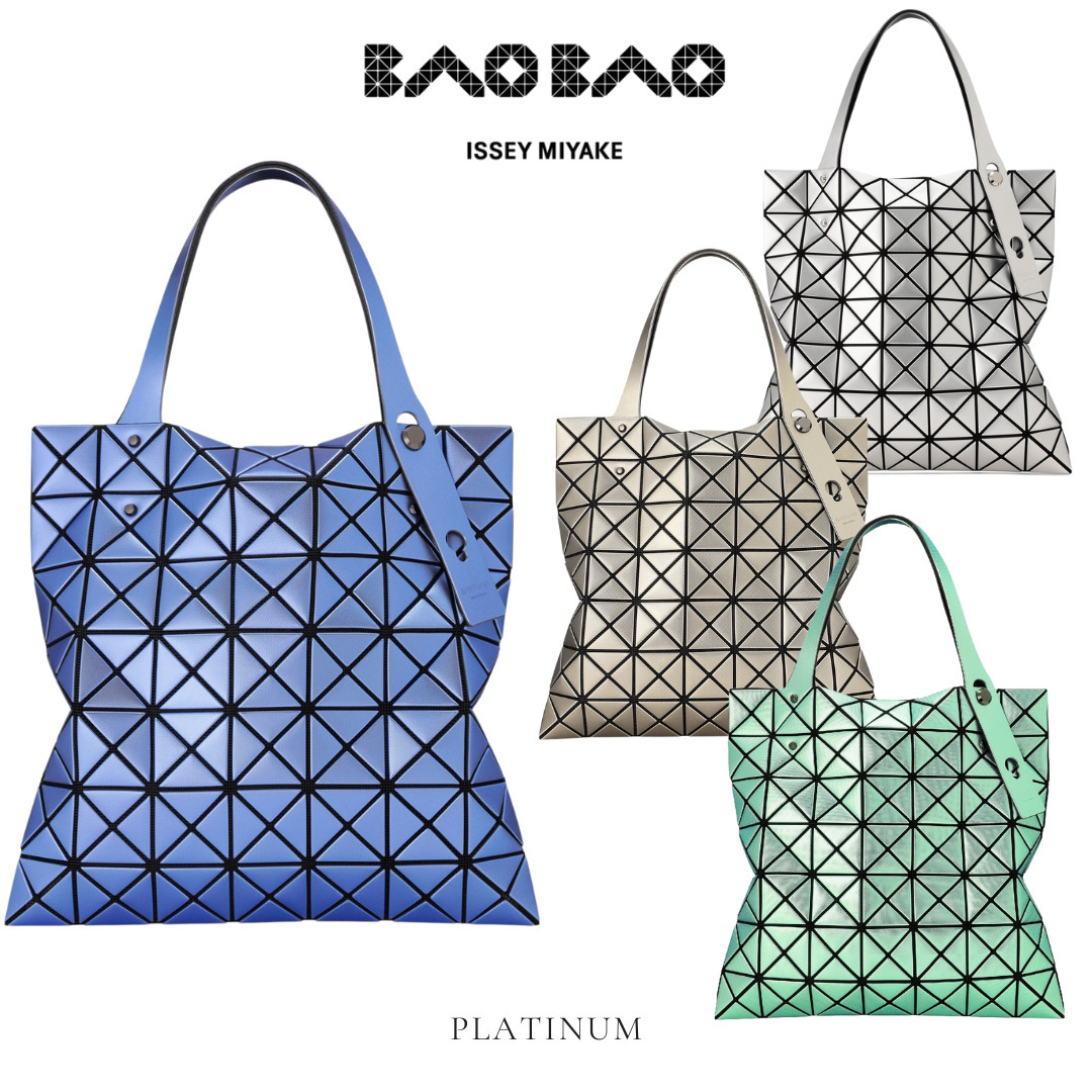 入手困難【BAO BAO ISSEY MIYAKE】PLATINUM トートバッグ (BAOBAO
