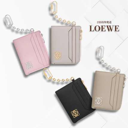 ピンク系 LOEWE(ロエベ) カードケース・名刺入れ(レディース