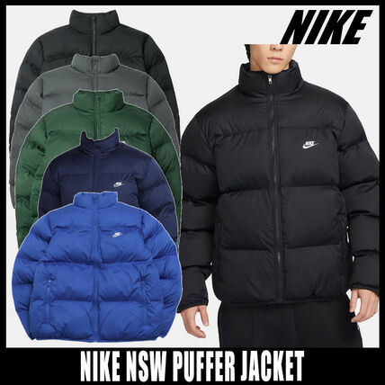 ブルー（青）系 L Nike(ナイキ) ダウンジャケット(メンズ) - ブランド