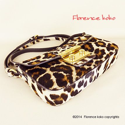レア!!miumiu♪大人気ハラコレオパードショルダーAVORIO国内発送