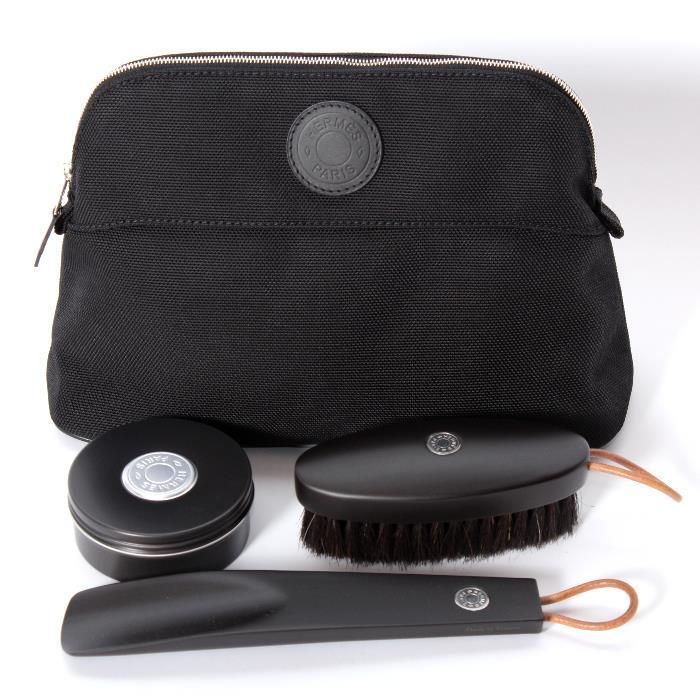 HERMESエルメスシューズケアセット161428ZH01ポーチ靴べらブラシ