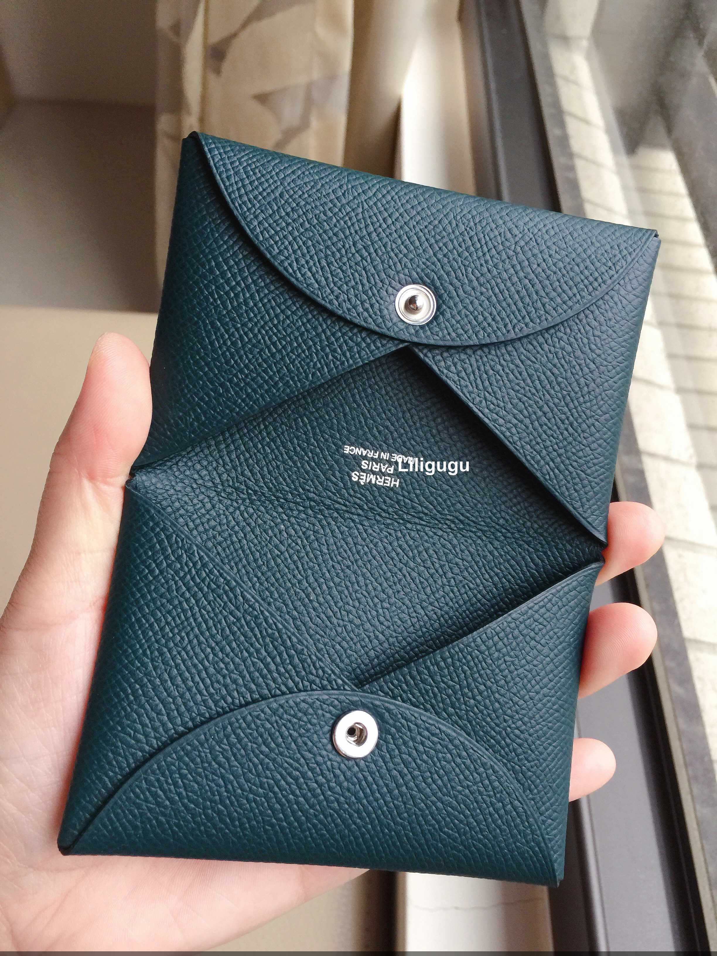 エルメス)ヴェールシプレス☆カルヴィ☆カードケース (HERMES/カード