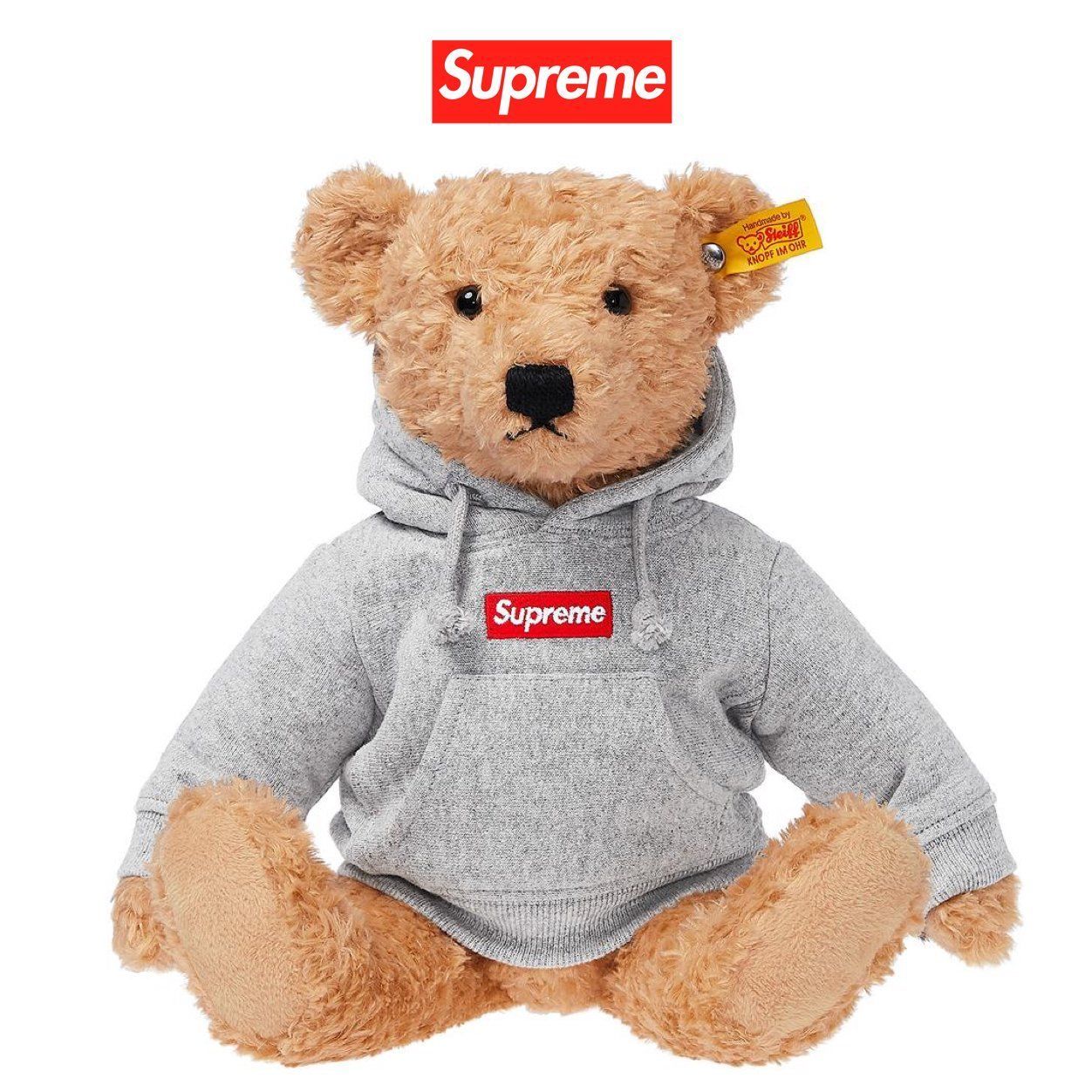 FW18 Supreme Steiff Bear - Box Logo ボックスロゴ テディベア