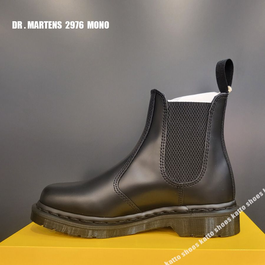 Dr Martens☆2976 MONO CHELSEA BOOT☆サイドゴア☆兼用☆黒 (Dr