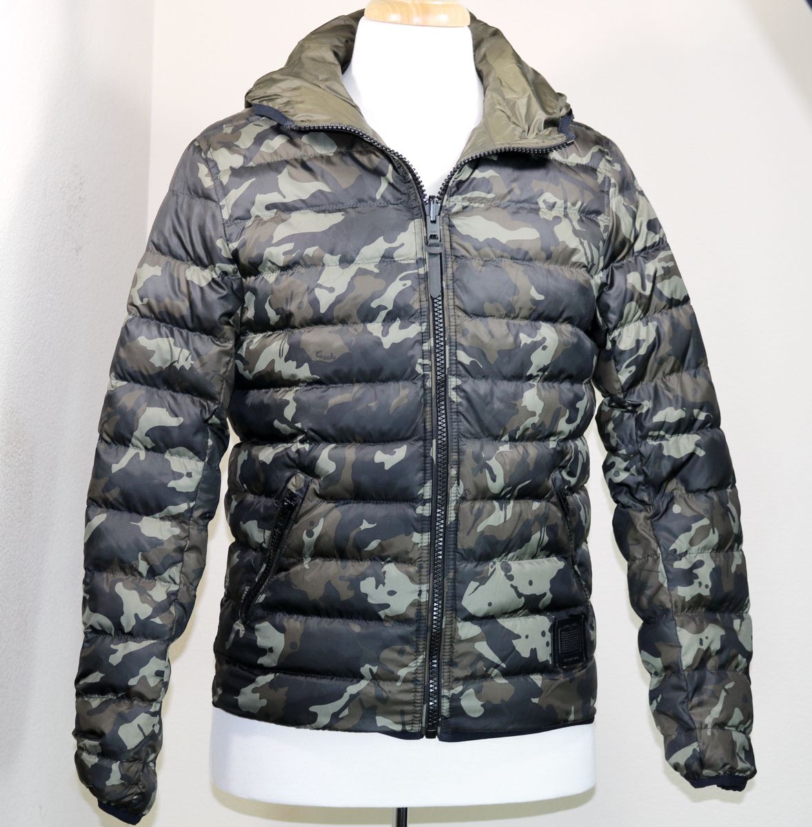 使えるリバーシブル☆COACH☆REVERSIBLE DOWN JACKET WITH HOOD (Coach