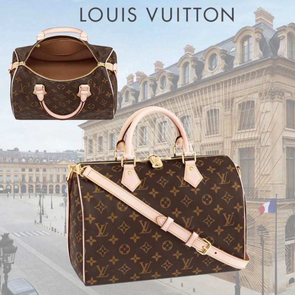 安心の国内発送☆LV スピーディ・バンドリエール30 モノグラム