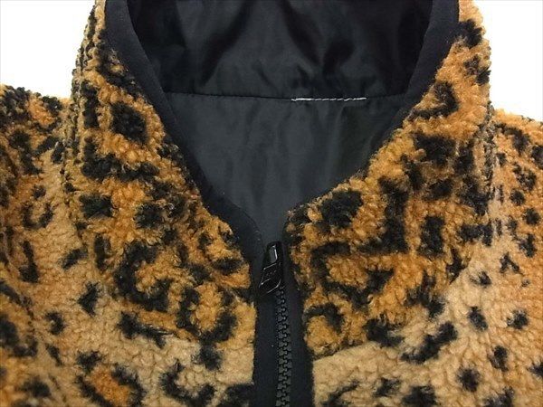 Supreme FW17 Leopard Fleece Reversible Jacket (Supreme/フリース
