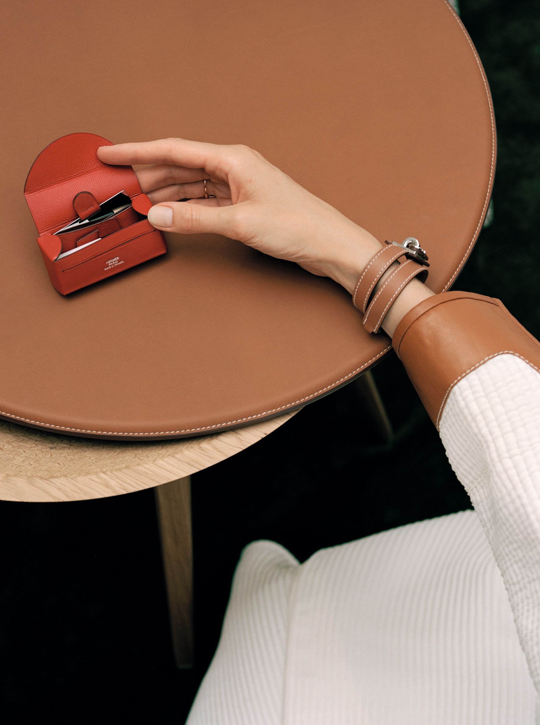 エルメス)リップケース（ミロワール）☆ゴールド (HERMES/リップグロス