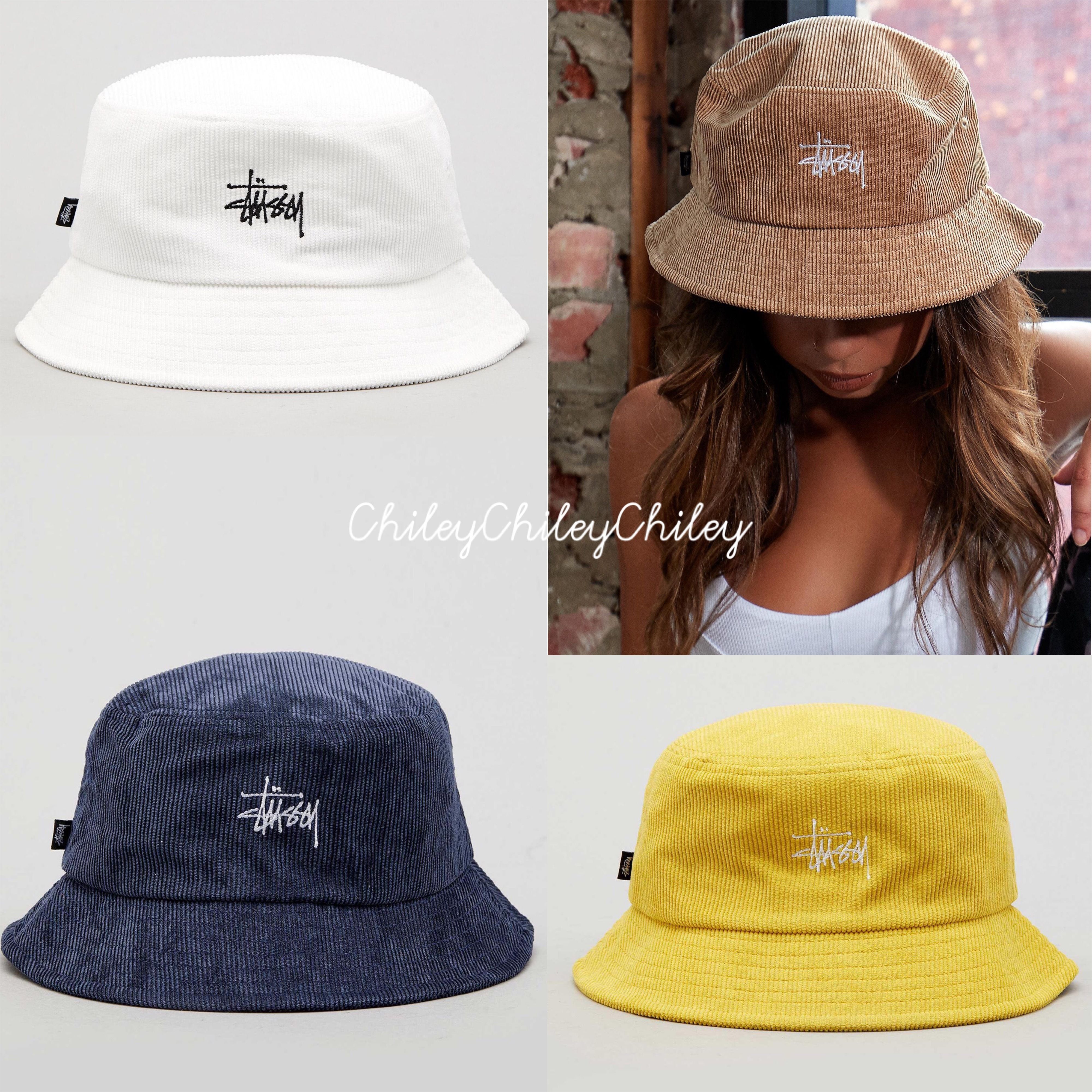 STUSSY】ユニセックス/コーデュロイバケットハット (STUSSY/ハット
