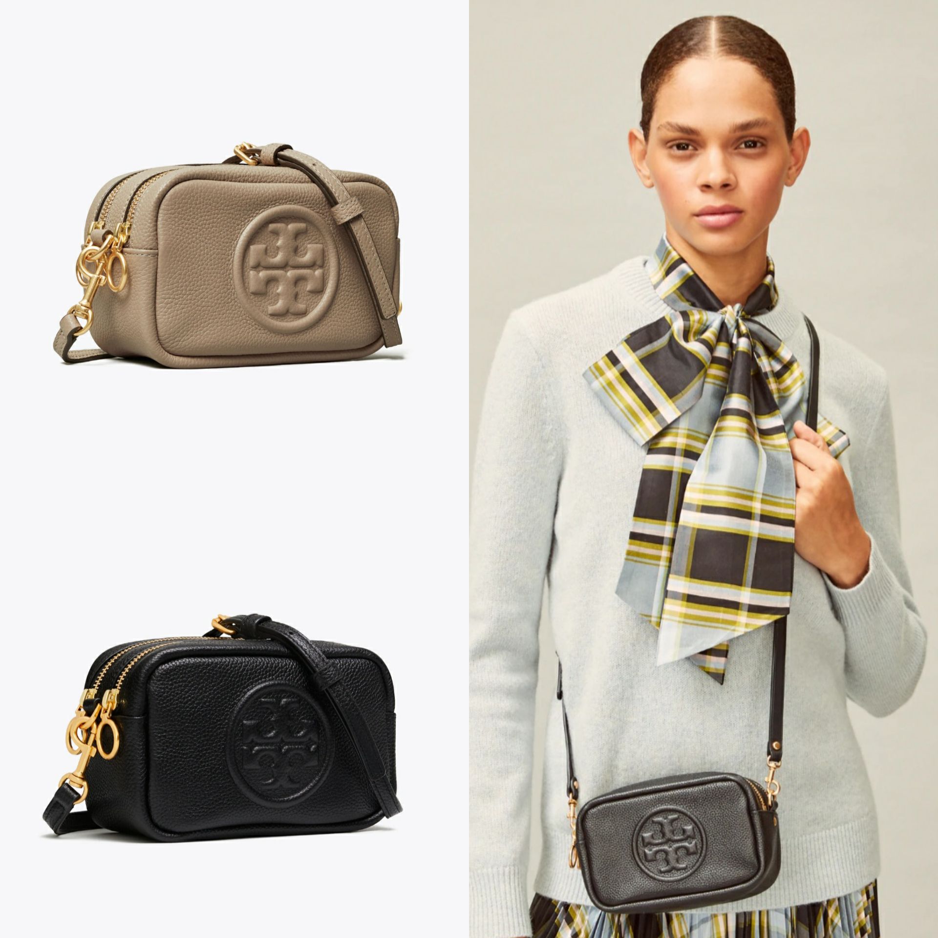 TORY BURCH] 大人気定番!! PERRY BOMBE MINI BAG 2WAY (Tory Burch