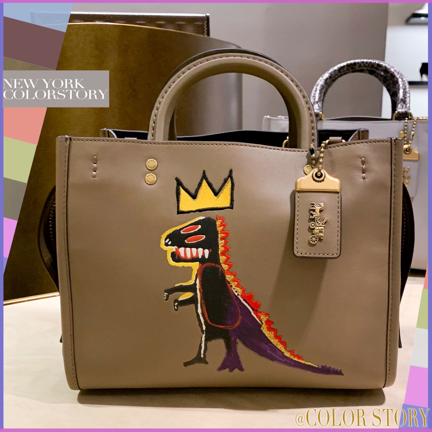 COACH x バスキア】○アート作品○限定コラボ○ローグ 25 (Coach