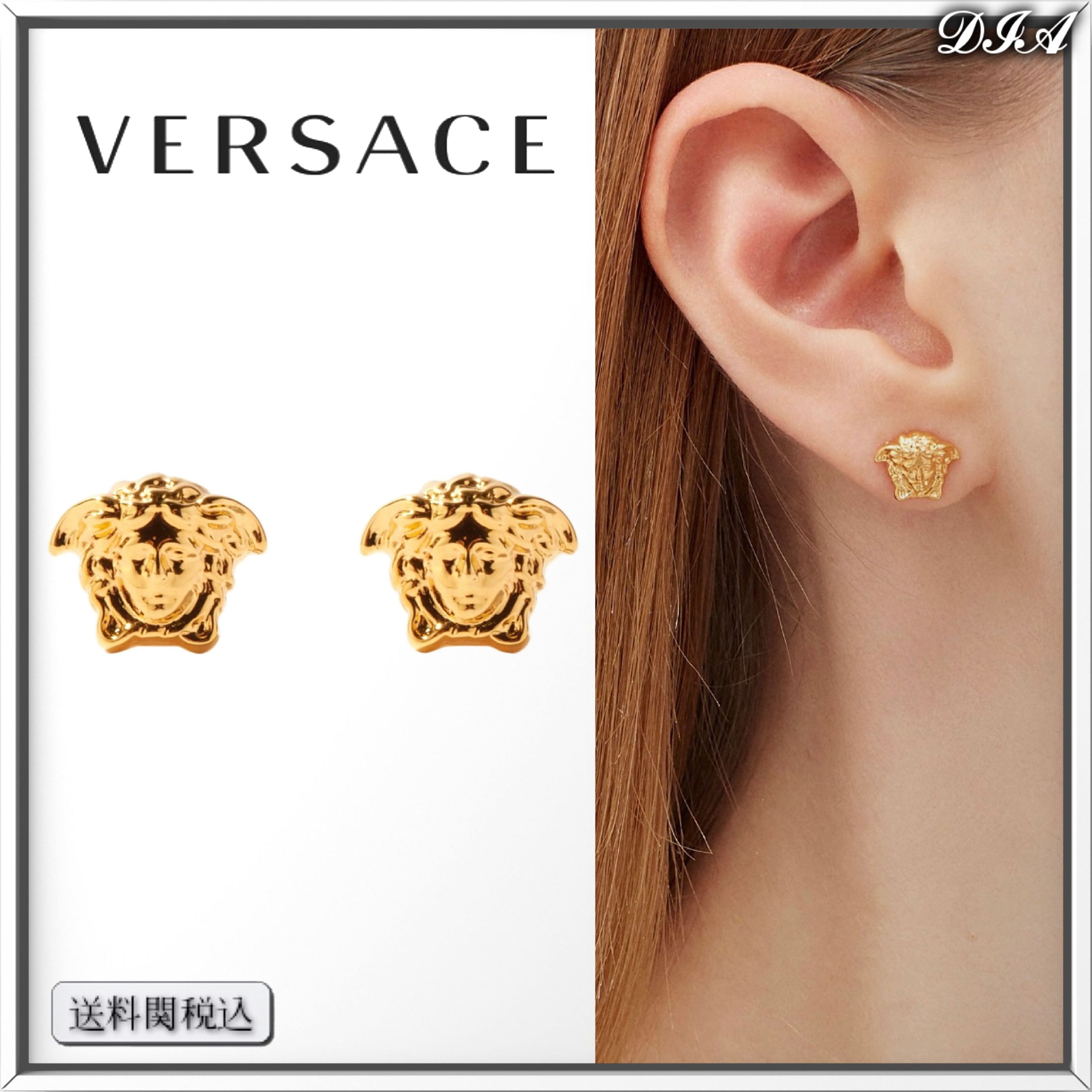 VERSACE メデューサヘッド スタッド ピアス 人気 (VERSACE/ピアス