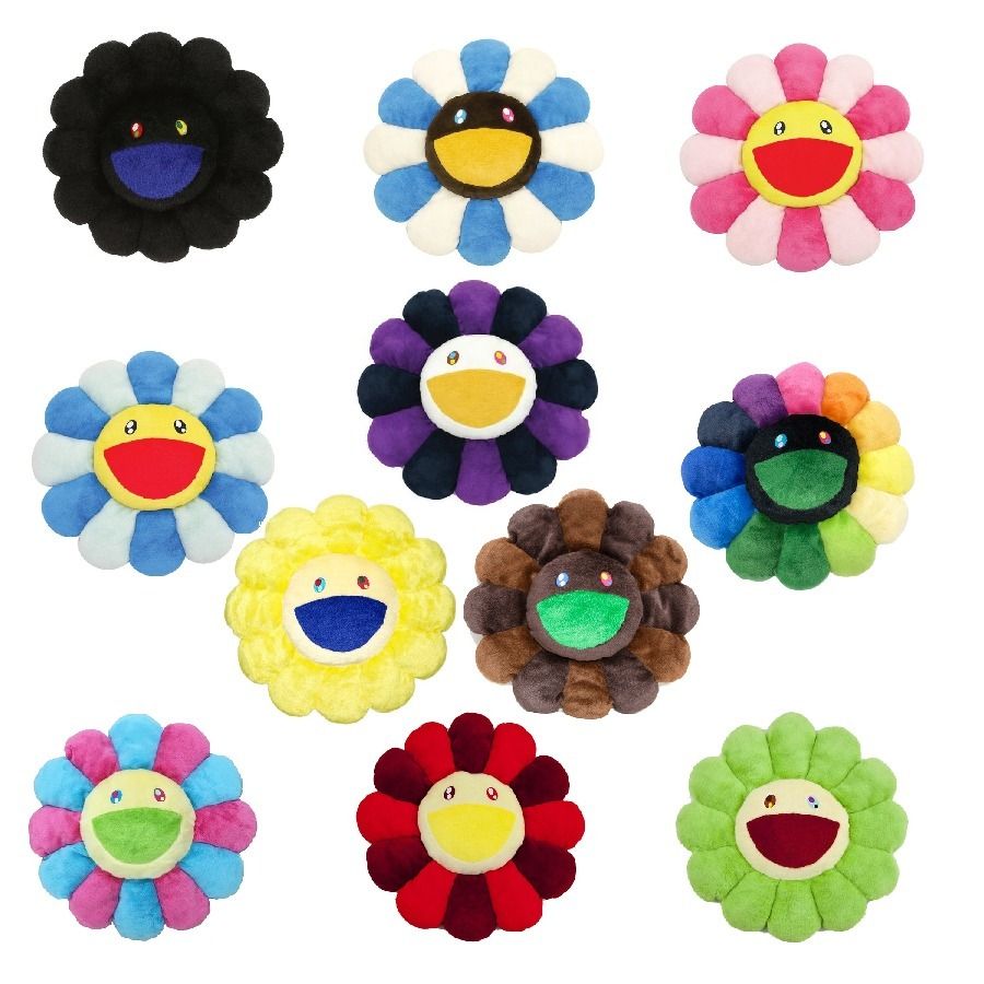 村上隆 Takashi Murakami Flower Plush 60cm クッション 11色
