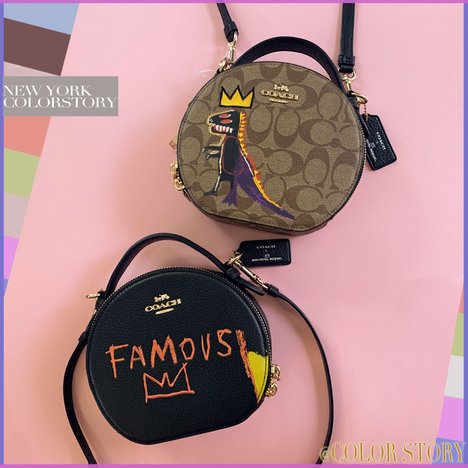 COACH x バスキア】○アート作品○限定コラボ○クロスボディー (Coach