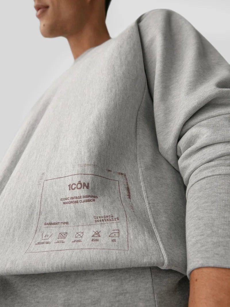 MAISON MARGIELA 1CON スウェットシャツ グレー (Maison Margiela